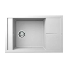 ELLECI - Gránit mosogatótálca Unico 305 G68 Bianco