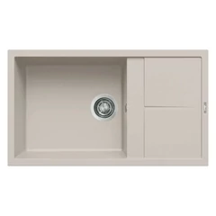 ELLECI - Gránit mosogatótálca Unico 410 G39 Bianco soft