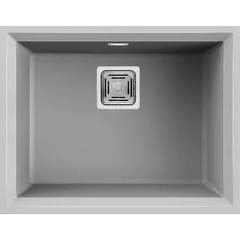 ELLECI - Gránit mosogatótálca Karisma 105 UM M79 Aluminium munkalap alá szerelhető