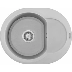 ELLECI - Gránit mosogatótálca Easy ROUND 600 M79 Aluminium