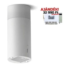 ELICA - Páraelszívó TUBE PRO ISLAND WH MAT/A/43 + Mikro MW-5120B