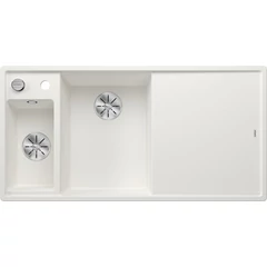 BLANCO AXIA III 6S bal fehér üveg t.