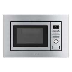 SMEG BEÉPÍTHETŐ MIKROHULLÁMÚ SÜTŐ, Universal design, 17 liter, inox