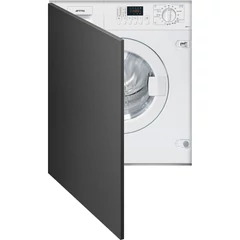 SMEG TELJESEN INTEGRÁLHATÓ MOSÓGÉP ÉS SZÁRÍTÓ, 60 cm elöltöltős, 15 program, 1200 rpm, LED kijelző
