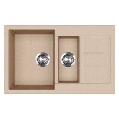 EVIDO Cubo 6S compact gránit mosogató800x500 avena
