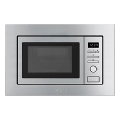 SMEG BEÉPÍTHETŐ MIKROHULLÁMÚ SÜTŐ, Universal design, 20 liter, inox