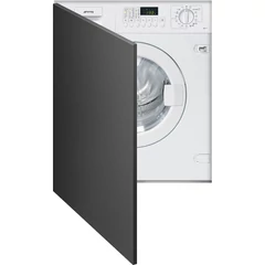 SMEG TELJESEN INTEGRÁLHATÓ MOSÓGÉP, 60 cm elöltöltős, 15 program, 1200 rpm, LED kijelző