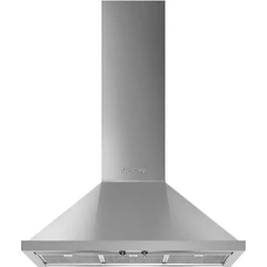 SMEG PORTOFINO design kürtős fali páraelszívó, 90 cm, inox