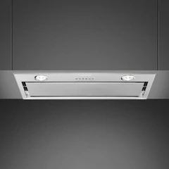 SMEG UNIVERSALE design beépíthető páraelszívó, 54 cm, inox