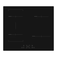 EVIDO VETRO 60BB indukciós főzőlap, 60 cm, multizone, fekete