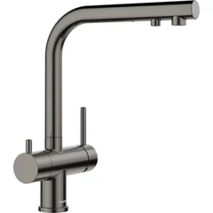 BLANCO FONTAS II satin dark steel HD