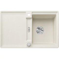 BLANCO ADIRA 45S-F törtfehér mosogatótálca, excenterrel, SZINTBE ÉPÍTÉS