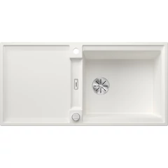 BLANCO ADIRA XL 6S-F fehér mosogatótálca, excenterrel, SZINTBE ÉPÍTÉS