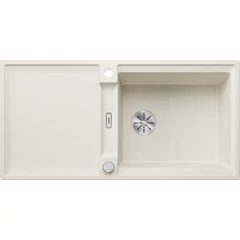 BLANCO ADIRA XL 6S-F törtfehér mosogatótálca, excenterrel, SZINTBE ÉPÍTÉS