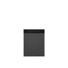 SMEG BEÉPÍTHETŐ MOSOGATÓGÉP, félintegrált, 60 cm, 13 teríték, 5 funkció, 3 hőmérséklet, fekete panel
