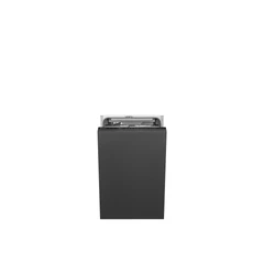 SMEG TELJESEN BEÉPÍTHETŐ MOSOGATÓGÉP, 45 cm, 10 teríték, 8 funkció, 2 hőmérséklet, 44dB