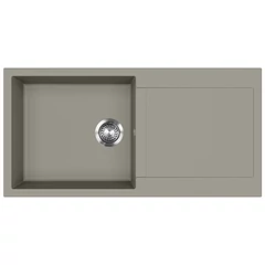 EVIDO Cubo XL 6S gránit mosogató, 1000 x 500 mm, platina