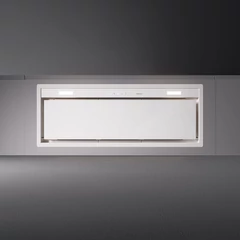 FALMEC GRUPPO INCASSO MURANO beépíthető páraelszívó, 70 cm, fehér üveg