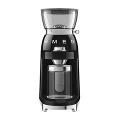 SMEG FÉLPROFESSZIONÁLIS  KÁVÉDARÁLÓ, retro, fekete