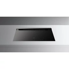 Falmec BRERA 89 cm indukciós főzőlap beépített elszívóval, matt fekete, fehér LED, 2x2 bridge zóna