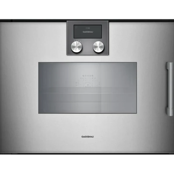 Gaggeanu BSP 271 111 200-as szériájú, kombi gőzsütő, 60 cm széles, inox,balos
