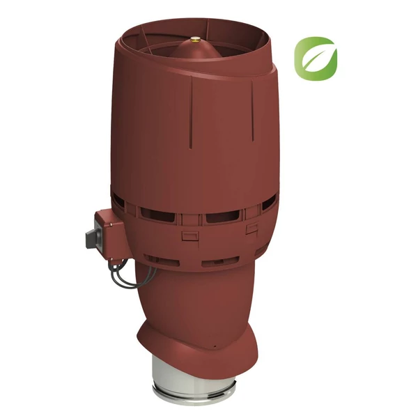Vilpe ECo160P/500 FLOW tetőventilátor, vörös
