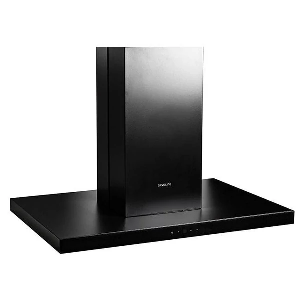 DAVOLINE - Páraelszívó SQUARE sziget 90 cm fekete