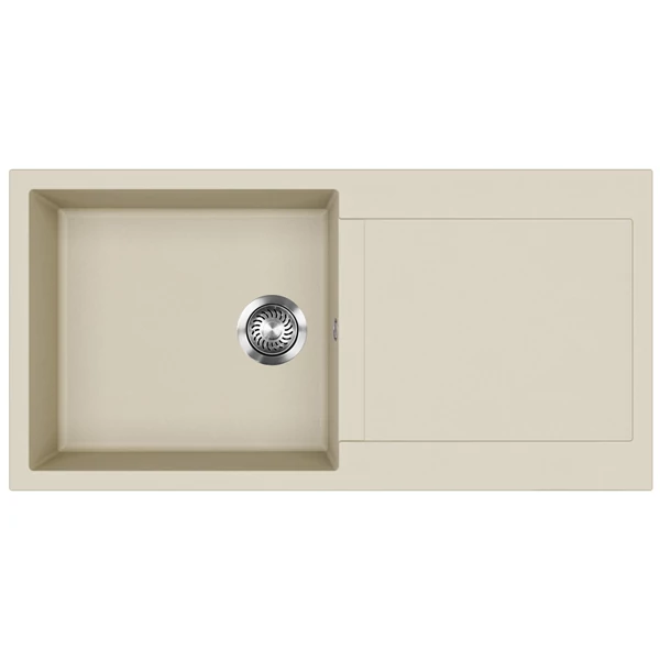 EVIDO Cubo XL 6S gránit mosogató, 1000 x 500 mm, bézs