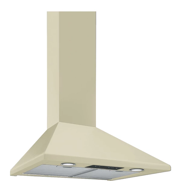 SMEG VICTORIA design kürtős fali páraelszívó, 60 cm, bézs