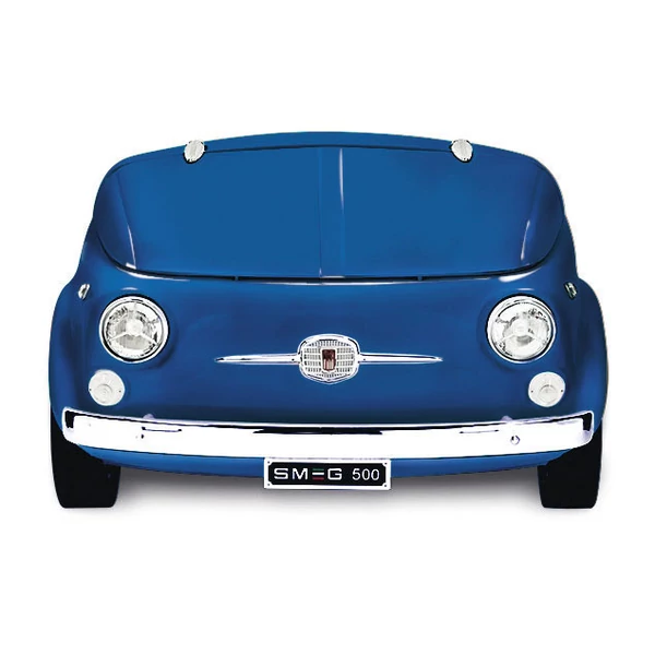 SMEG SZABADONÁLLÓ MINI BAR "Fiat500", retro, 128x86,5 cm, kék