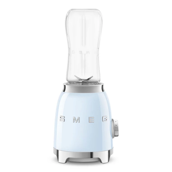 SMEG KOMPAKT TURMIXGÉP, retro, világoskék - Extra palackkal