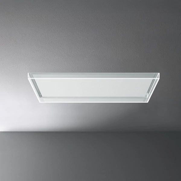 FALMEC ALBA mennyezeti páraelszívó, 120 cm, fehér/üveg, (motor nélkül)