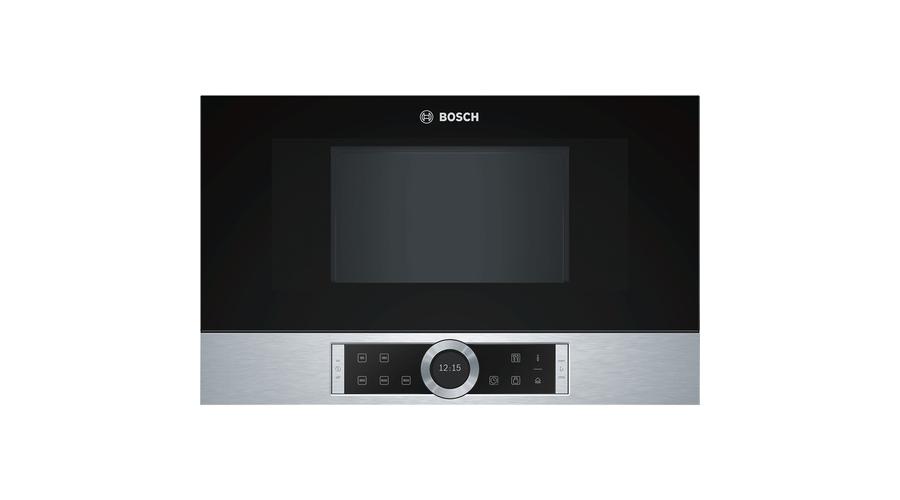 Anlaması kolay Kilit mikroişlemci Bosch BFR634GS1 beépíthető jobbos mikró, nemesacél, 38cm magas, 21liter, grill nélkül Anlaması kolay Kilit mikroişlemci Bosch BFR634GS1 beépíthető jobbos mikró, nemesacél, 38cm magas, 21liter, grill nélkül
