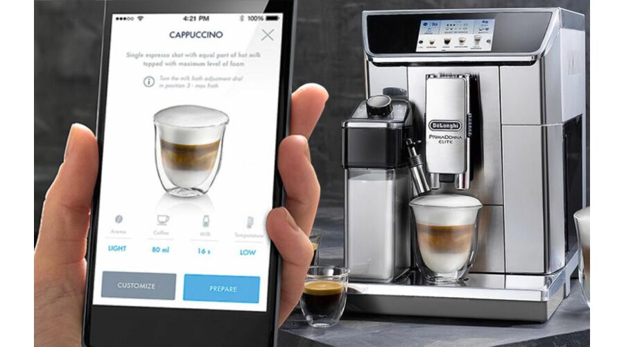 Delonghi kávéfőző applikáció