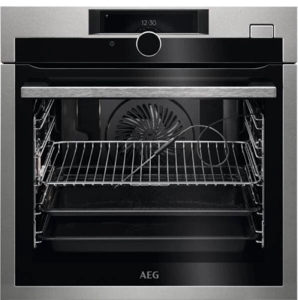 AEG BSE988330M SteamBoost beépíthető gőzsütő, Steamify, WIFI, maghőmérő, TFT érintőkijelző