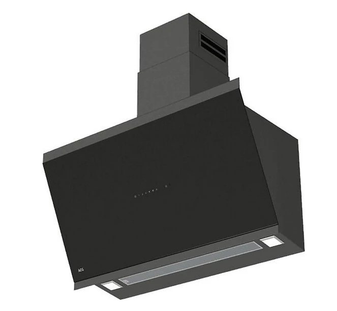 Aeg GV77D91SB Kürtős-vertikális páraelszívó, 90 cm, fekete, Hob2Hood, SilenceTech
