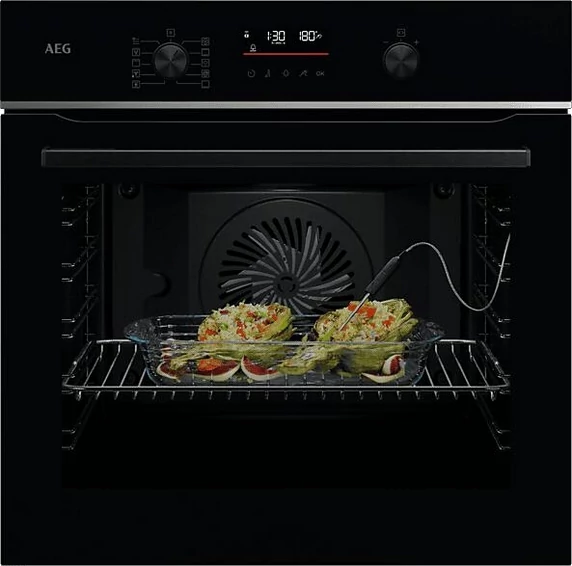 Aeg TA5PB531AB Wifi, SteamBake sütő, fekete, vezérlés: benyomható tekerőgomb EXPlore LED kijelzővel