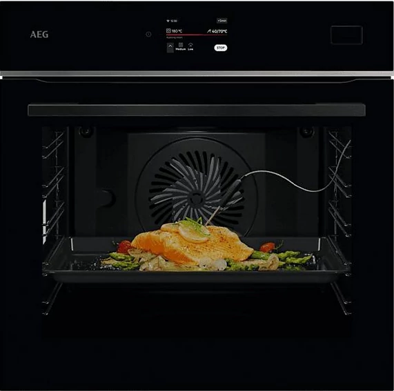Aeg TB8SB73ZAB Wifi, SteamPro gőzsütő, MealAssist, fekete, vezérlés: CookSmart Touch érintőkijelző