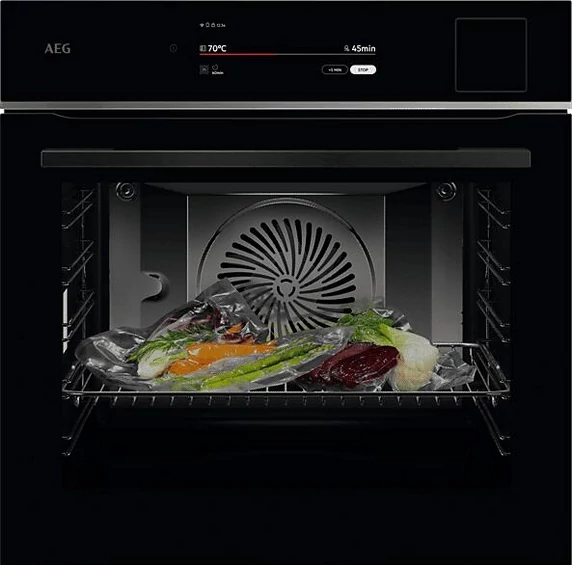 Aeg TP9SB831AB Wifi, SteamPro gőzsütő, Steamify® funkció, ProAssist, fekete, CookSmart Touch+