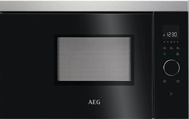 Aeg MBB1756SEM beépíthető mikró, 800W, 37cm magas, forgótányér 27cm átmérőjű, grill nélkül