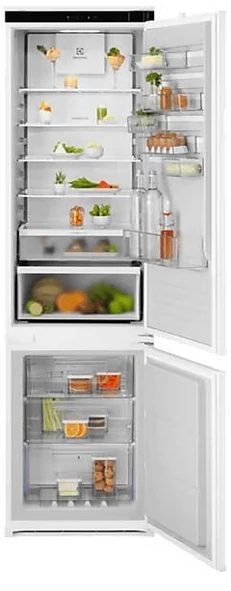 Electrolux ENT6MD19S3 hűtő-fagyasztó 189 cm, CustomFlex, MultiSpace, TwinTech, NoFrost(Multiflow), ventilátor, érintővezérlés