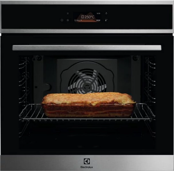 Electrolux EOE8P38X SurroundCook sütő, MealAssist, inox, vezérlés: EXCite érintőkijelző, automatikus programok(158), pirolitikus