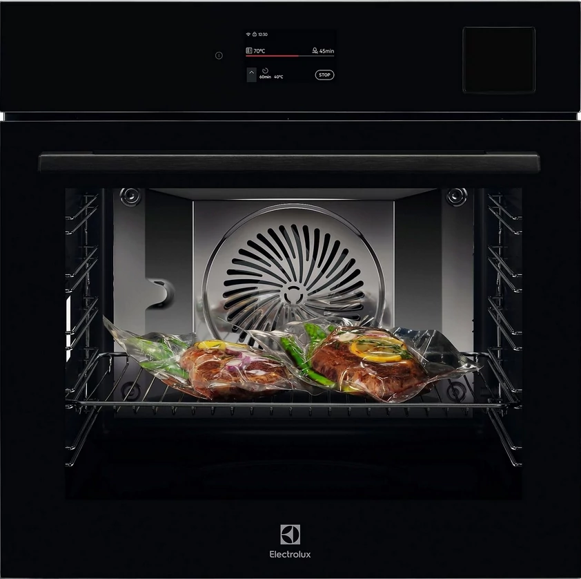Electrolux LOA9S3XZ Wifi; SteamPro gőzsütő; Steamify®, Meal Assist, SousVide, fekete; vezérlés: CookSmart Touch
