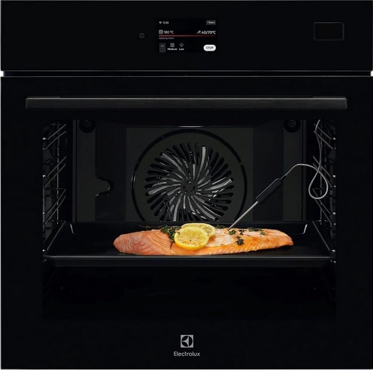 Electrolux LOB9S3XZ Wifi, SteamPro gőzsütő; Steamify, MealAssist, fekete, CookSmart Touch, tisztítás: gőz, teleszkópos sütősín, maghőmérő