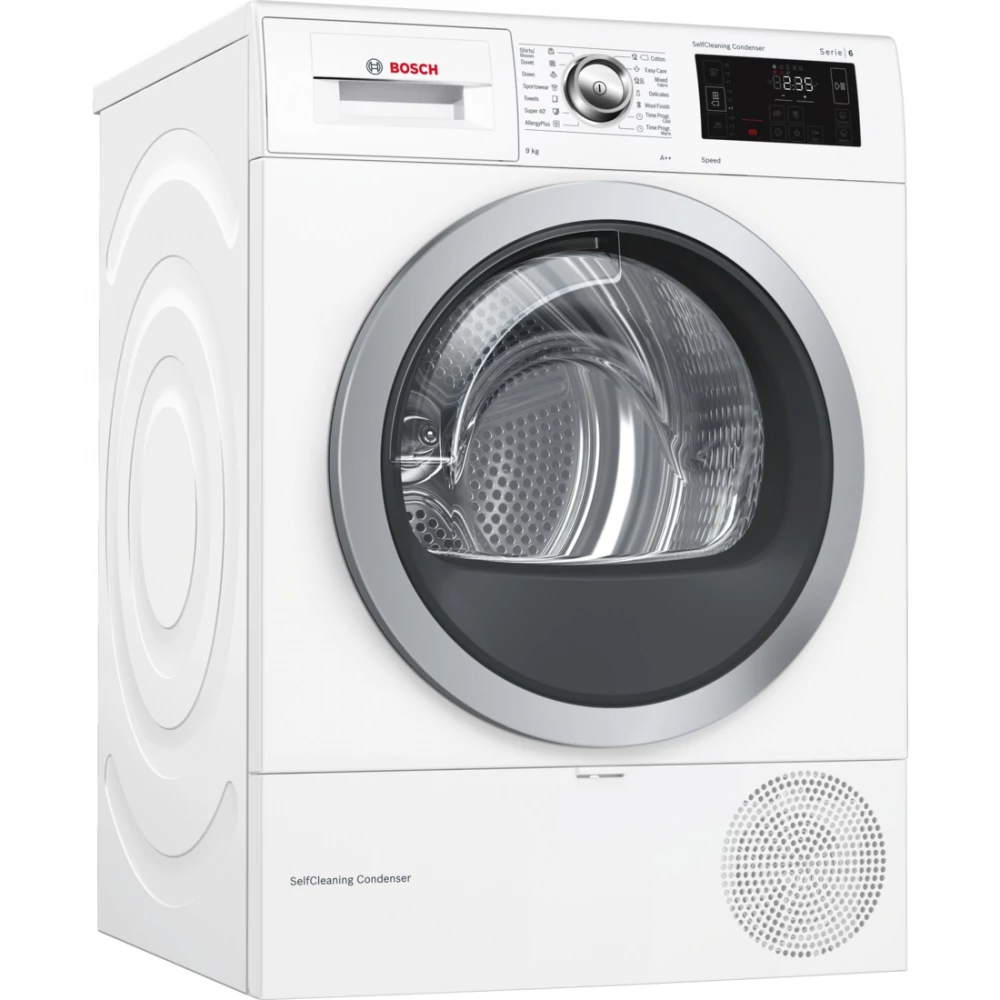 Bosch WTW8761Bhőszivattyús szárítógép,öntisztító kondenzátorral,A++,9 kg