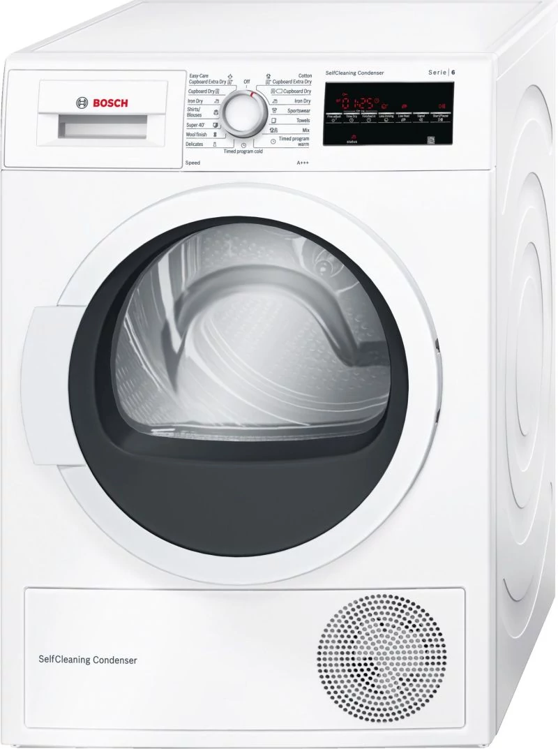 Bosch WTW87463BY 7kg-os szárítógép, A+++, öntisztító, hőszivattyús
