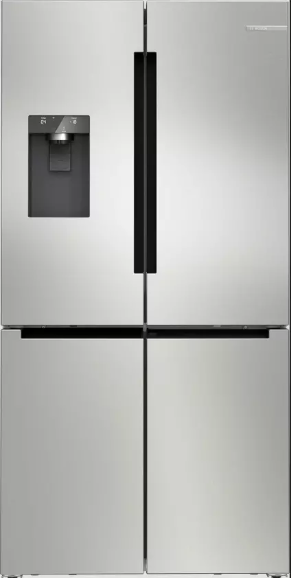 Bosch KFD96APEA 4ajtós SideBySide NoFrost hűtő, nemesacél, 91cm, Jégkocka, WiFi