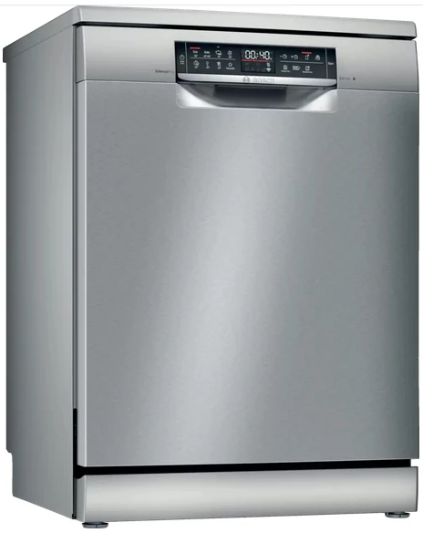Bosch SMS6EDI63E szabadonálló inox mosogatógép 60cm, WiFi, evőeszközfiók, 13teríték, ajtónyitás