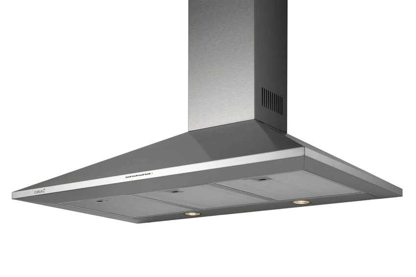 Cata BETA 1200/D LED páraelszívó, fali, inox kürtős, 120cm-es