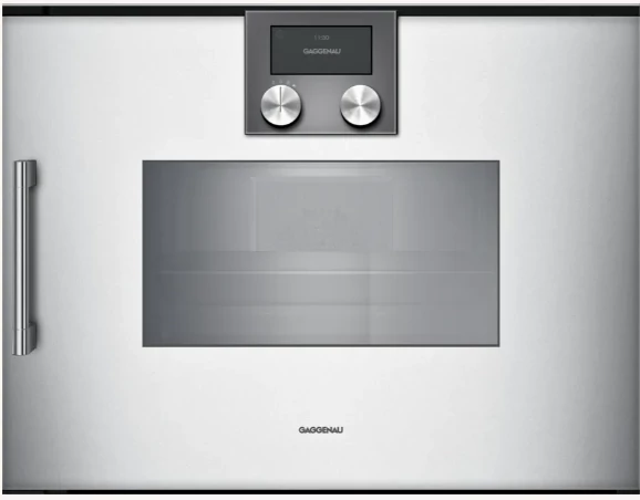Gaggenau BSP 260 131 kombi gőzsütő, 60 cm, ezüst, jobbos
